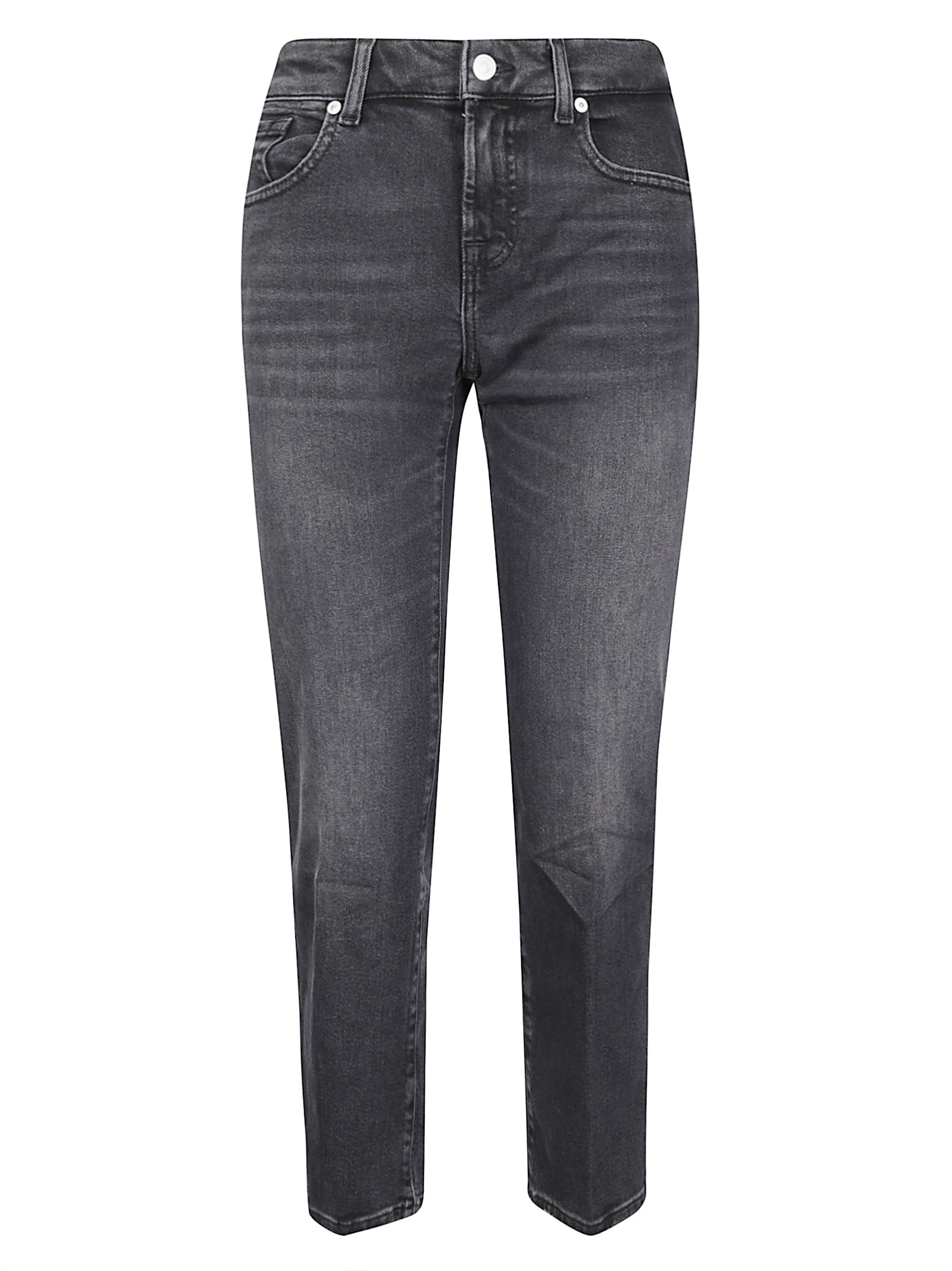 7 For All Mankind Calie Straight Ankle Bottomline