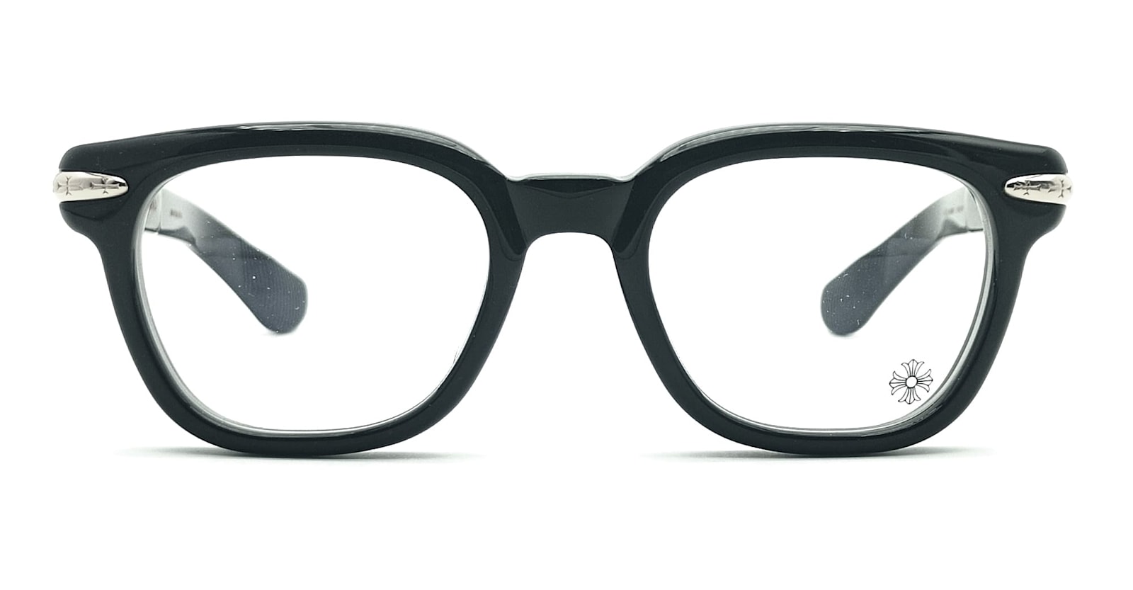 Chrome Hearts Drippin - Black / Silver Rx Glasses