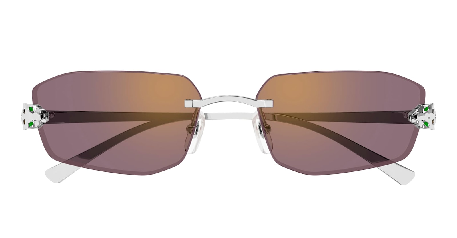 Cartier Eyewear Première De Cartier Ct0474s-004 - Silver Sunglasses
