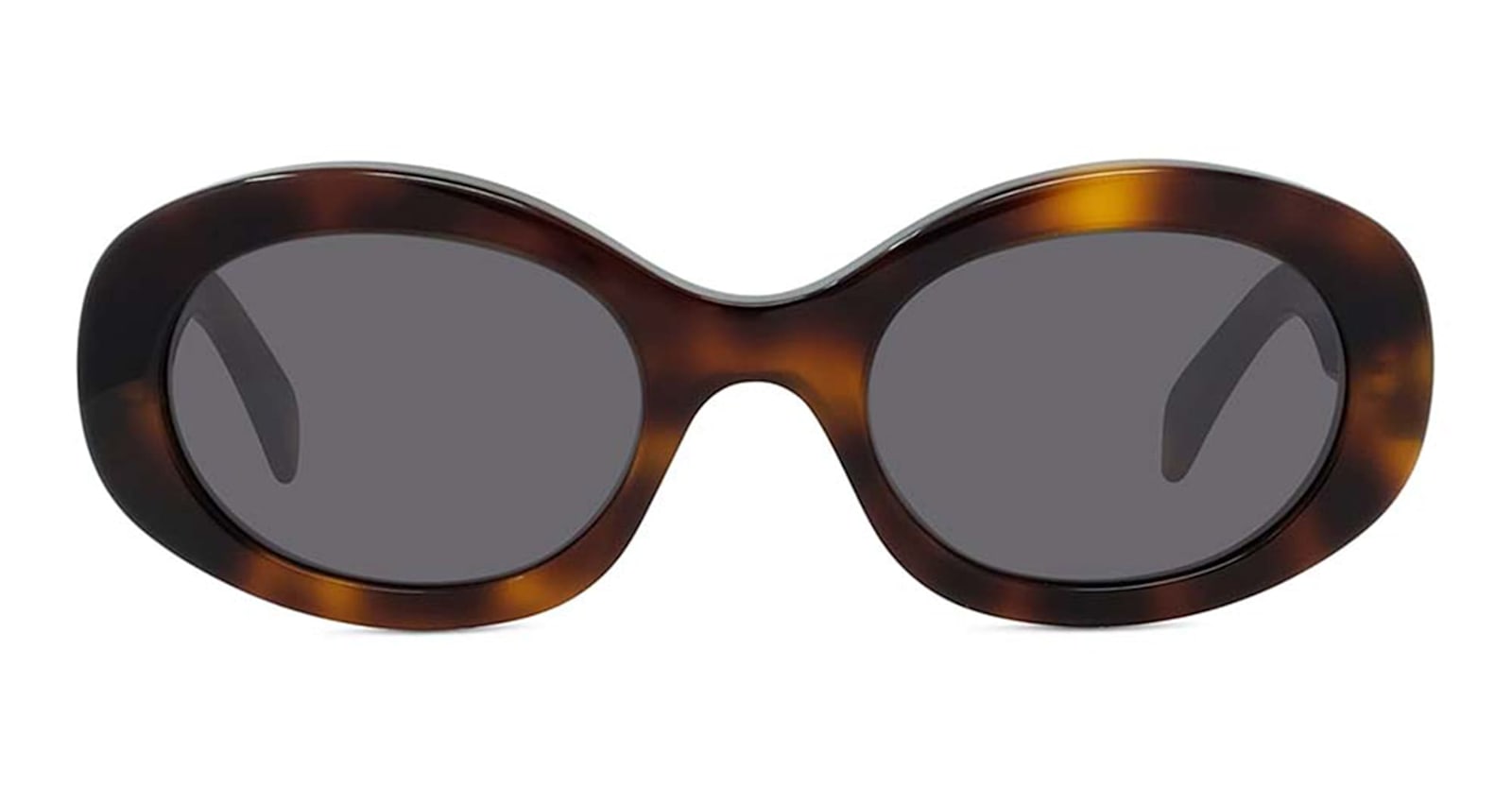 Celine Triomphe Cl40194u - Shiny Havana Sunglasses