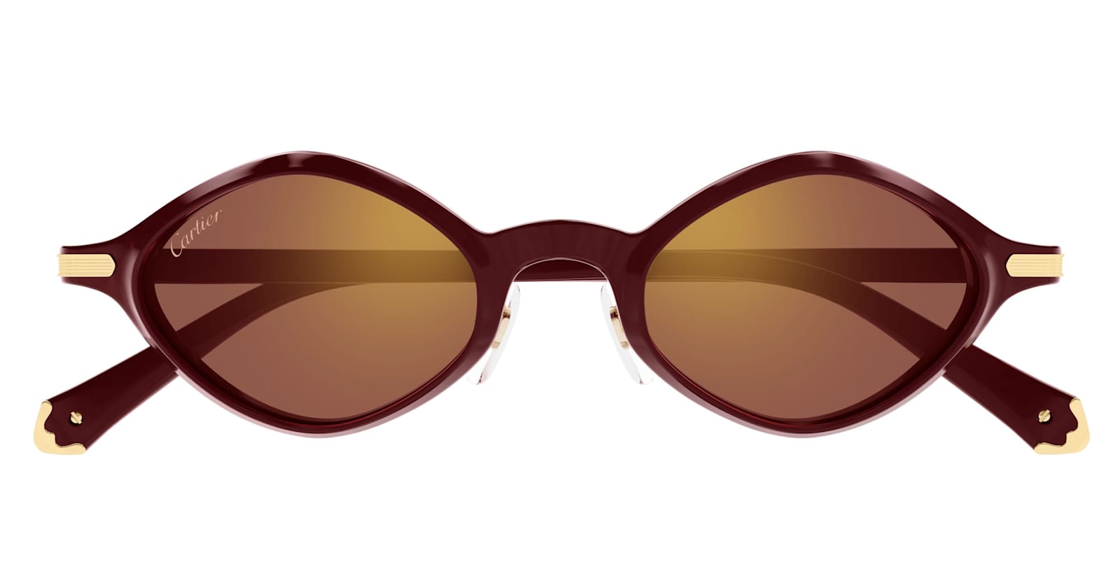 Cartier Eyewear Ct0464s-008 - Burgundy Sunglasses
