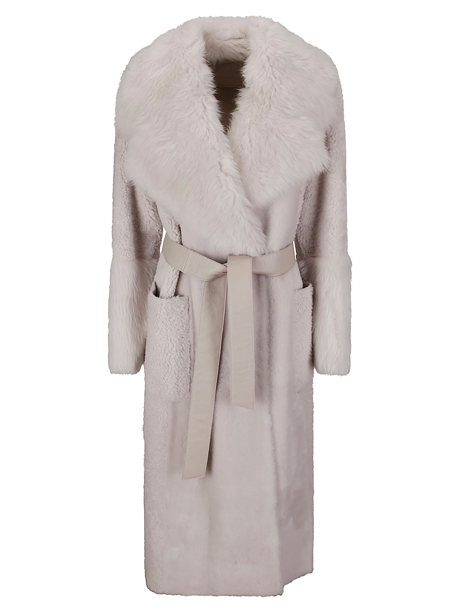 Desa 1972 Shearling Robe Coat
