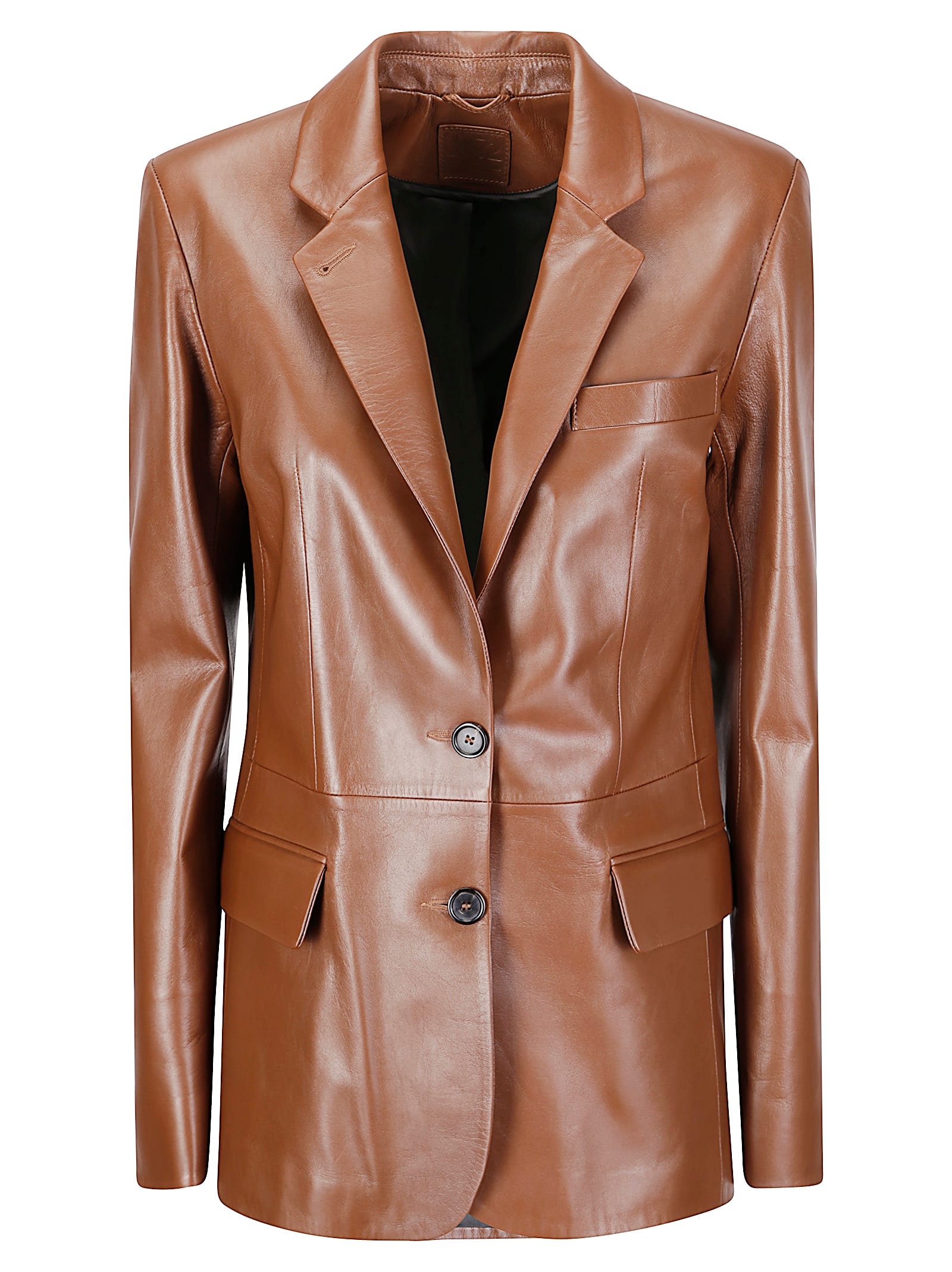 Desa 1972 Leather Classic Blazer