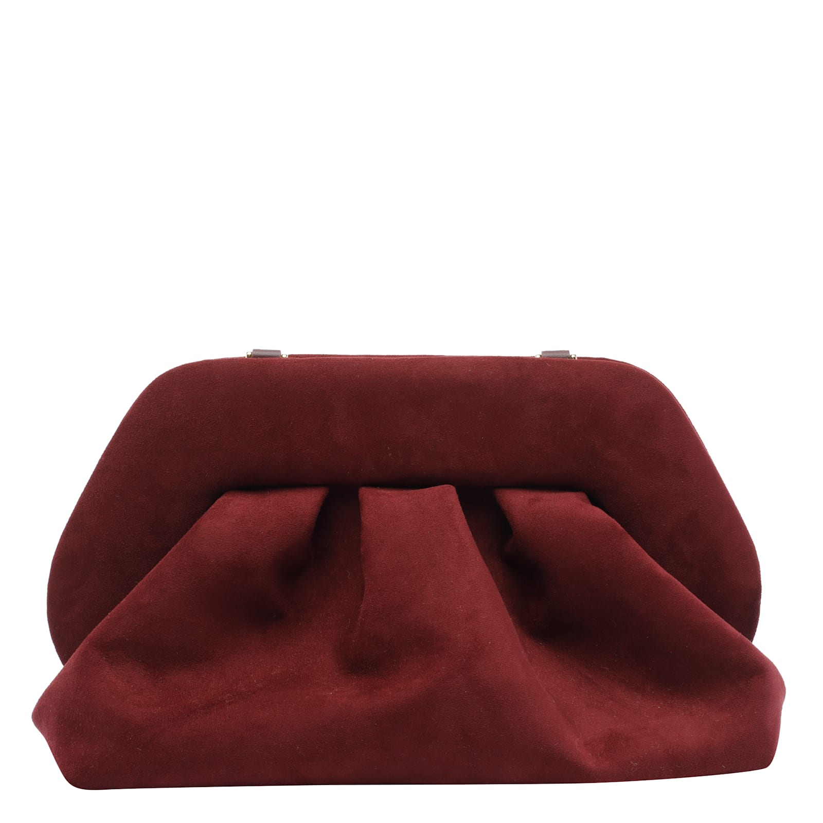 THEMOIRè Tia Suede Clutch