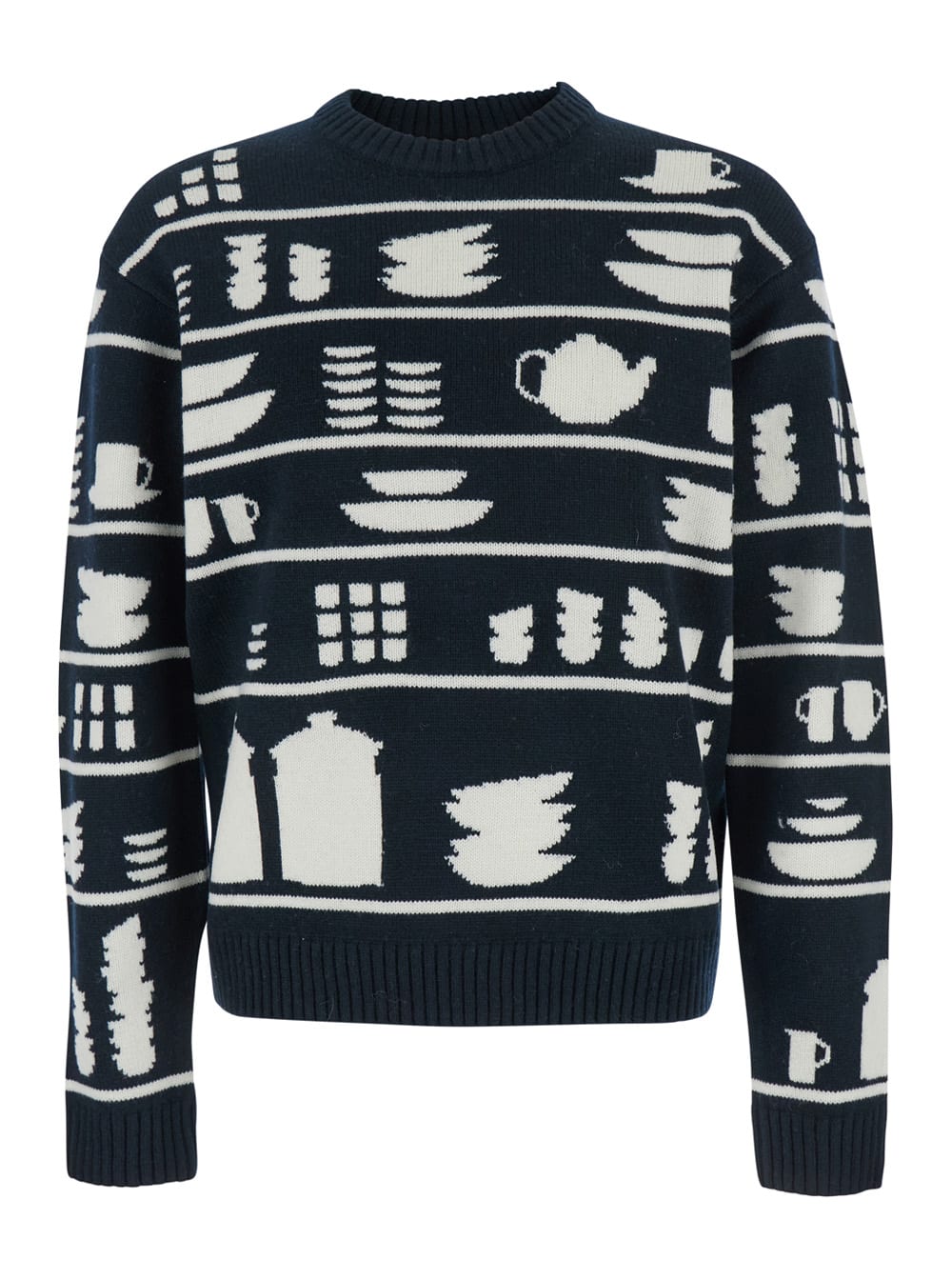 J. W. Anderson Crockery Jacquard Jumper