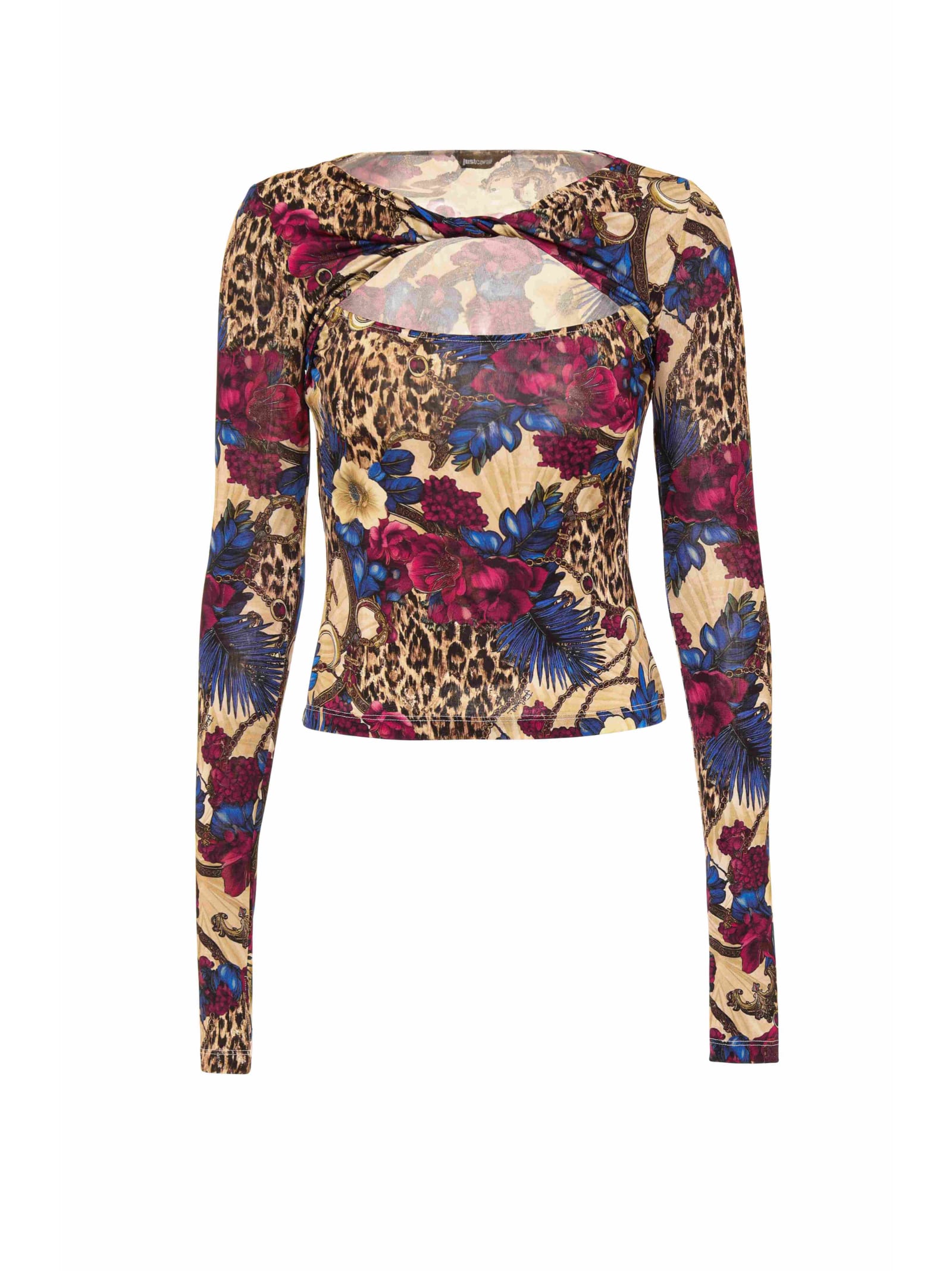Just Cavalli Top With Long Sleeves