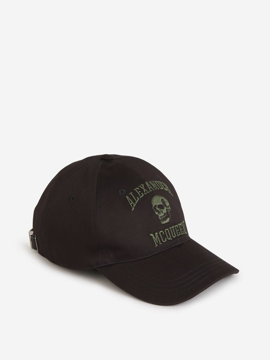 Alexander McQueen Varsity Skull Cap