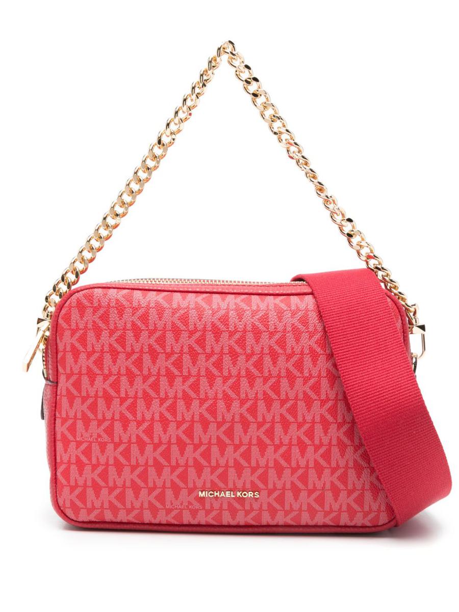Michael Kors Red 'Medium Bryant' Tote Bag