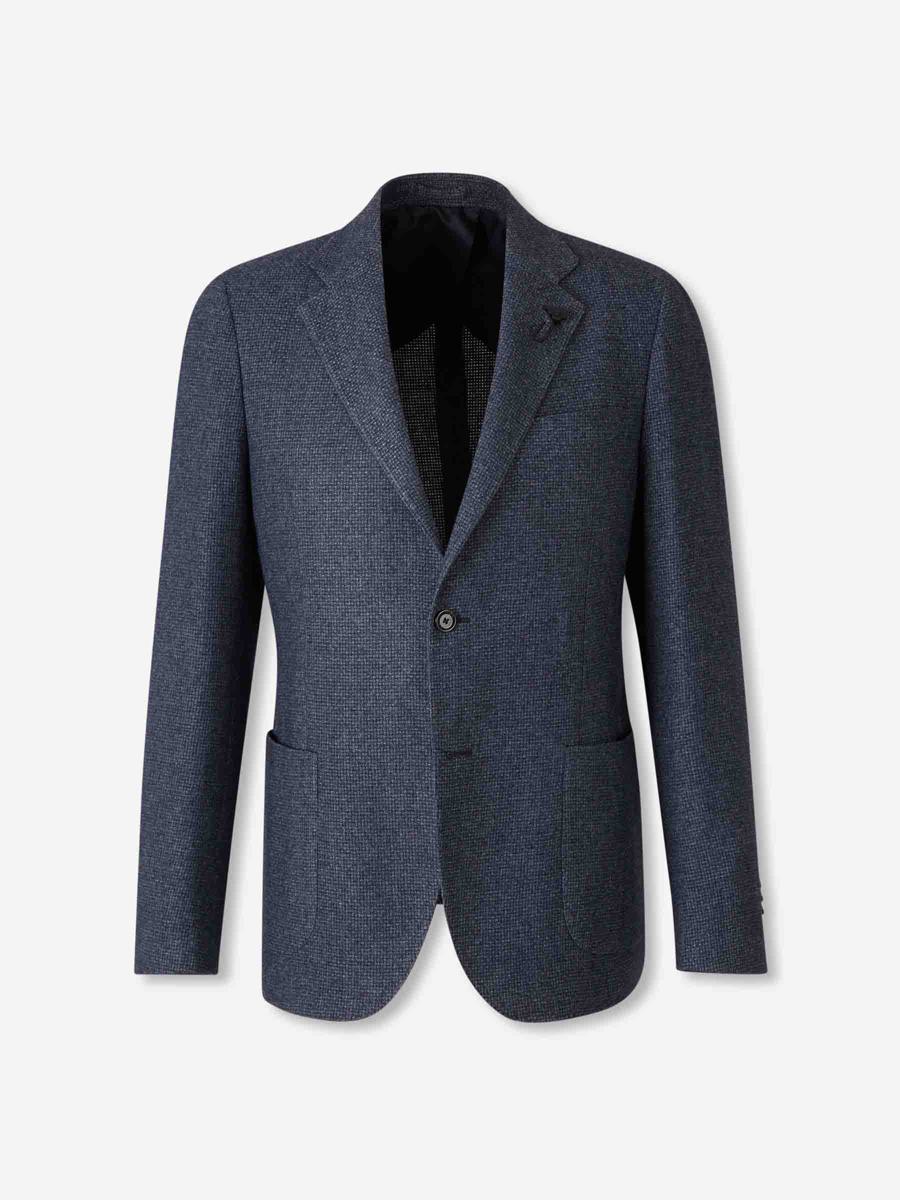 Lardini Straight Wool Blazer