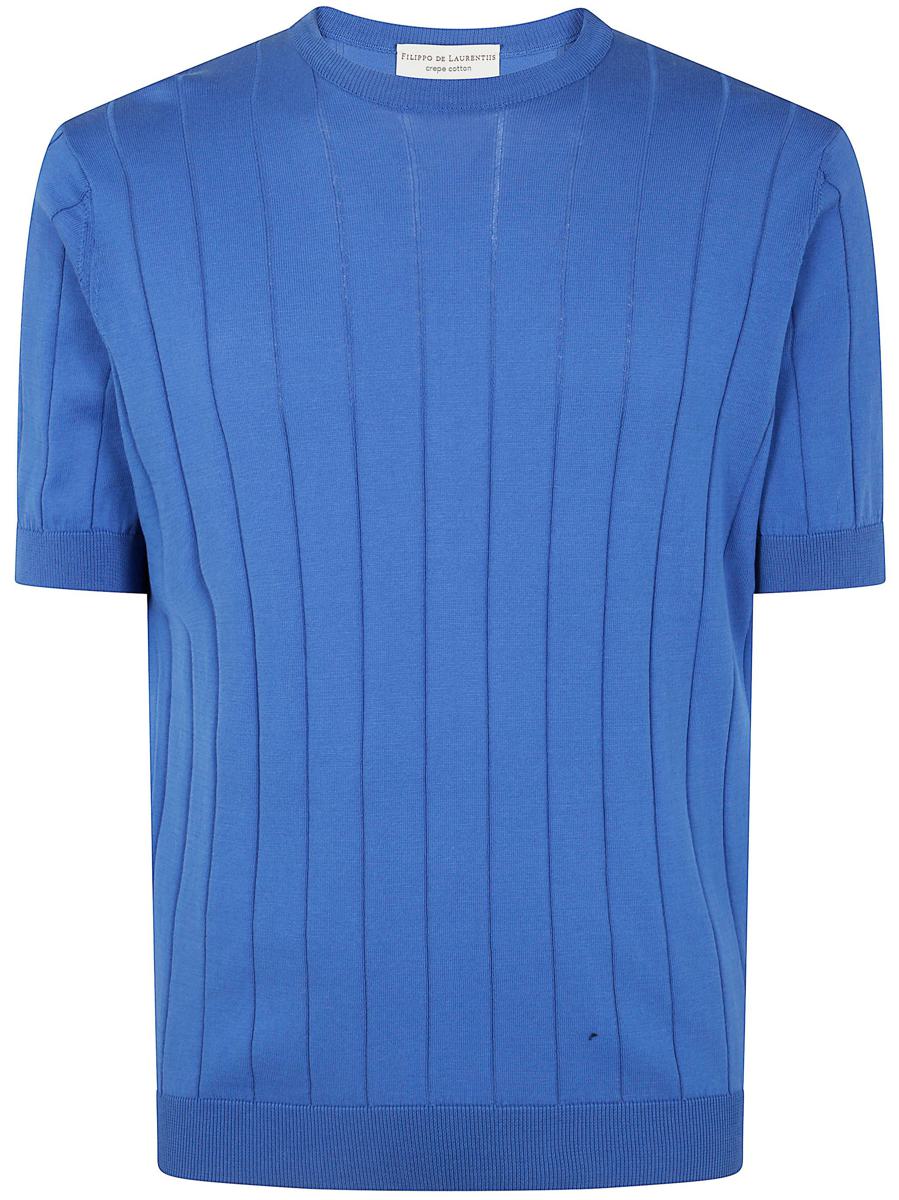 Filippo De Laurentiis Short Sleeves Round Neck Sweater Clothing