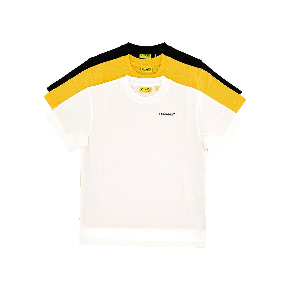 OFF WHITE 3-pack logo print T-shirt Kids 8Y