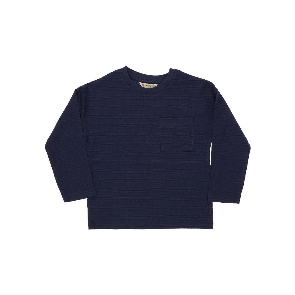 MAYORAL Long-sleeved T-shirt with chest pocket Kids 9Y