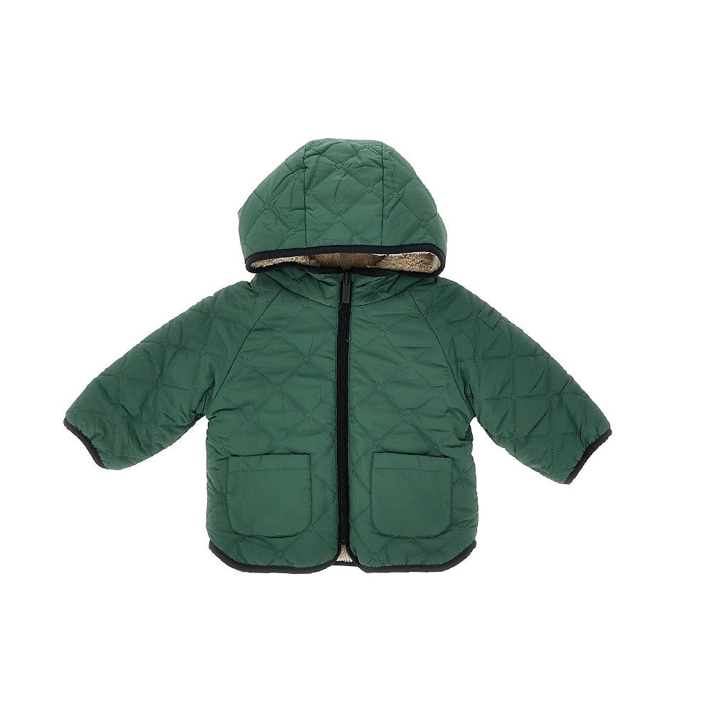 MAYORAL Faux fur and nylon reversible jacket Kids 12M