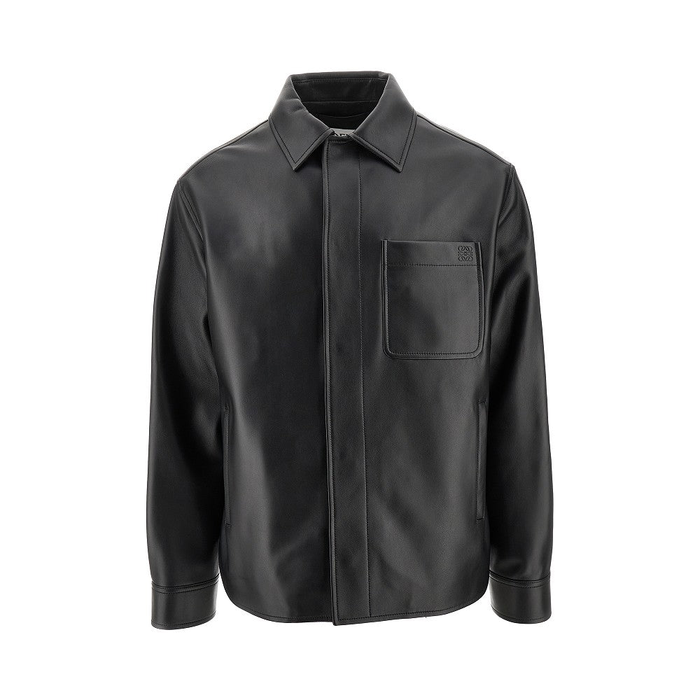 LOEWE Nappa leather shirt jacket Man 48