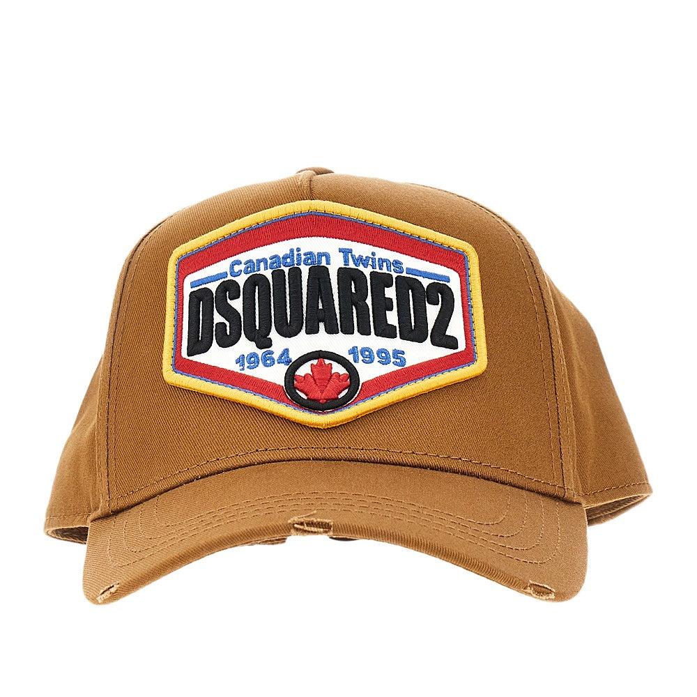 DSQUARED2 Baseball hat with logo patch Man One Size
