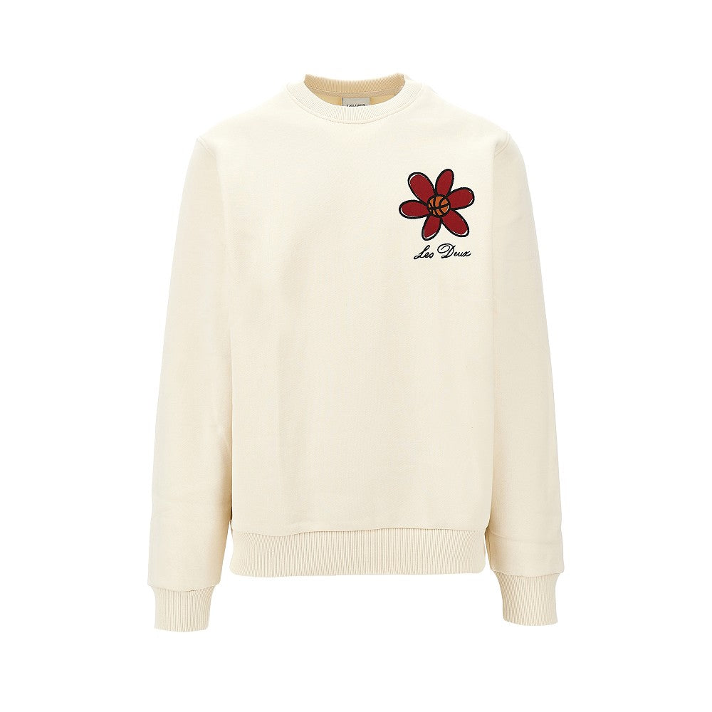 LES DEUX 'Flower Basket' crewneck sweatshirt Man S