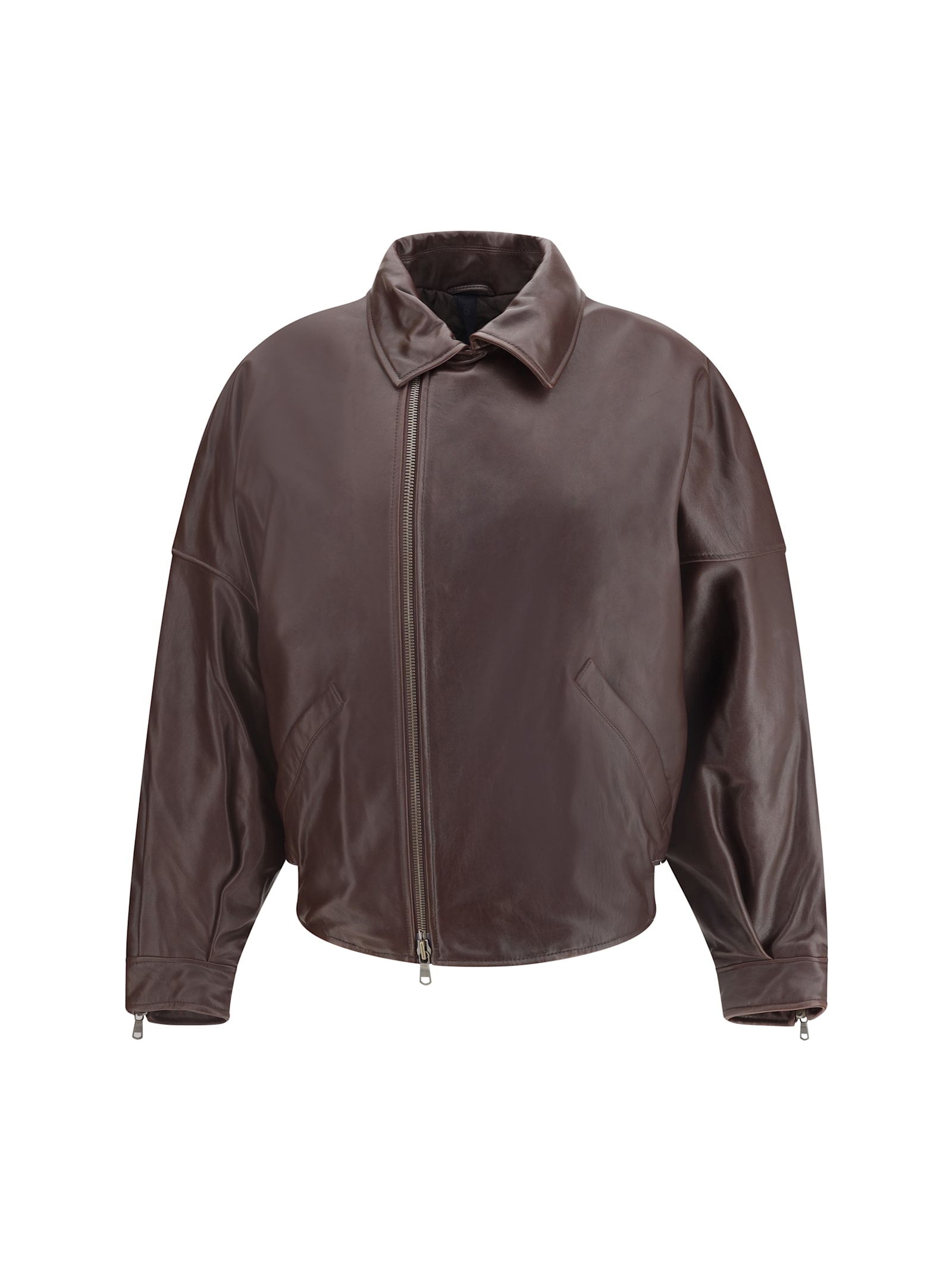 Petar Petrov Oversized Leather Jacket