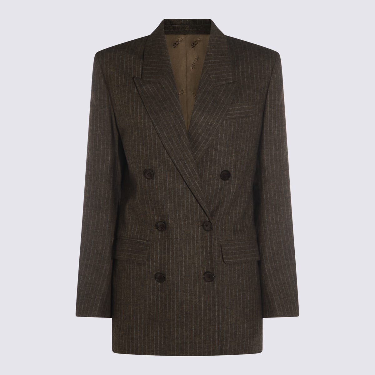 Isabel Marant Dark Brown Wool Jevima-gz Blazer