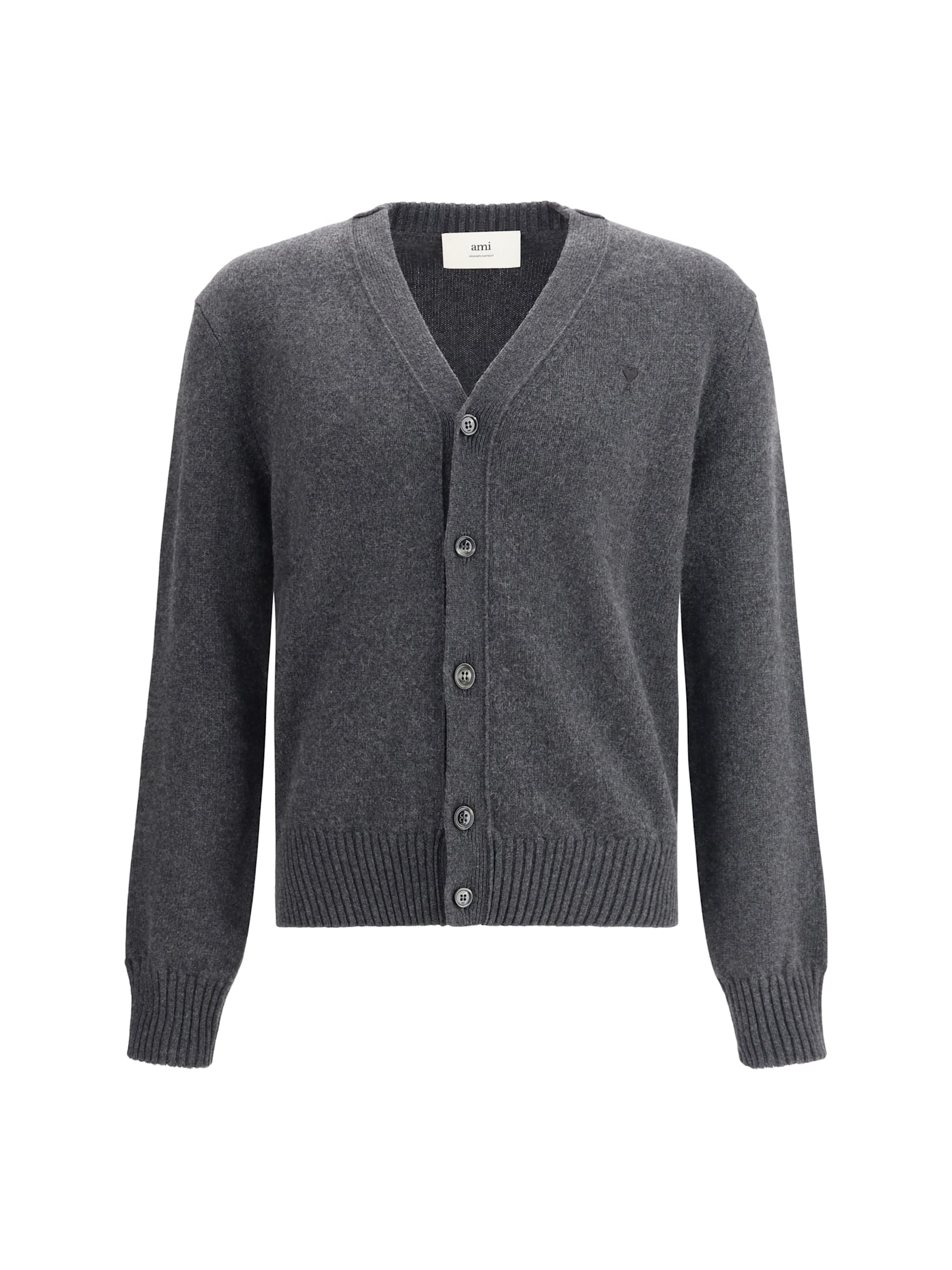 Ami Alexandre Mattiussi Ami De Coeur Cardigan