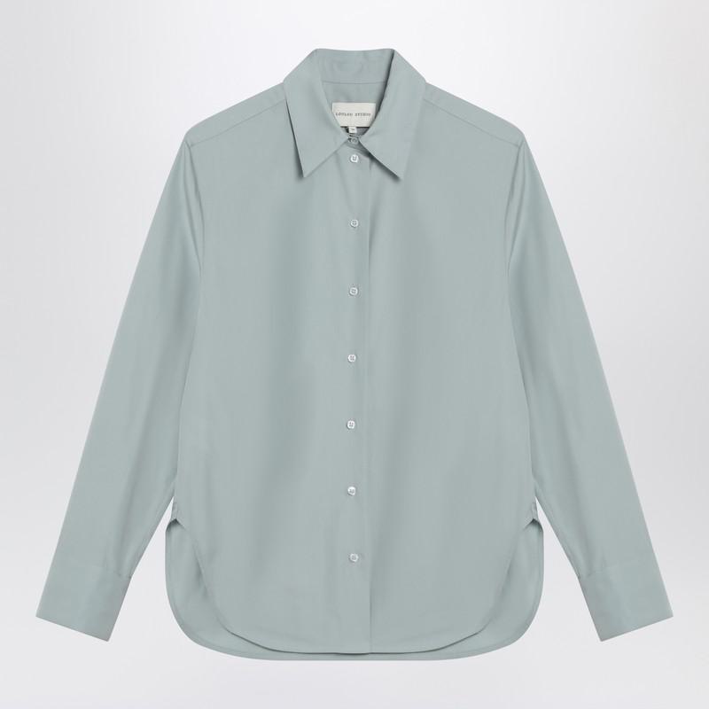 Loulou De Saison Gray Fog Shirt In