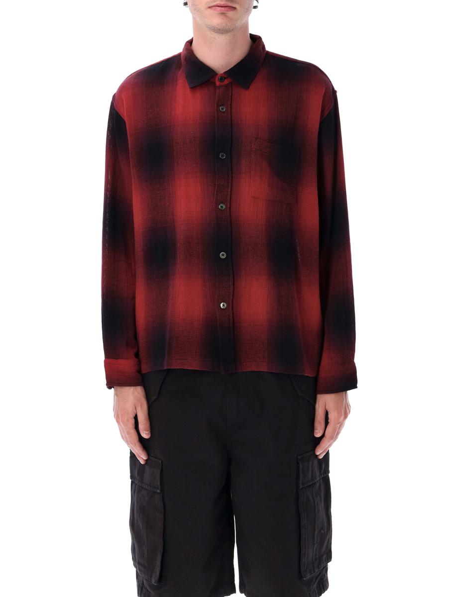 Stüssy Loose Weave Plaid Shirt