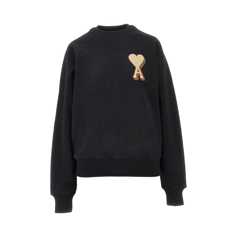 AMI Ami de Coeur patch crewneck sweatshirt Woman XXS