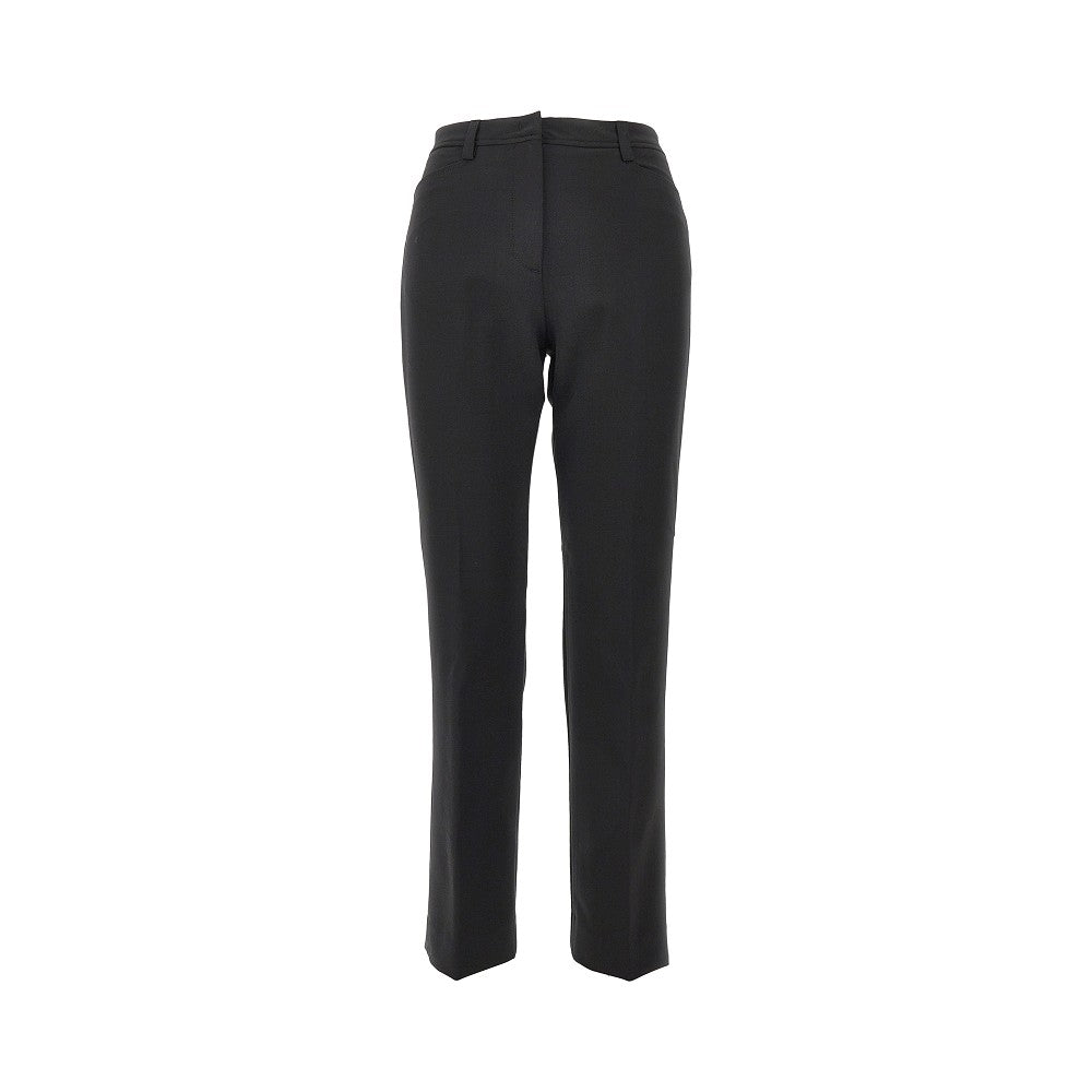 THE LATEST Wool blend cigarette pants Woman 40