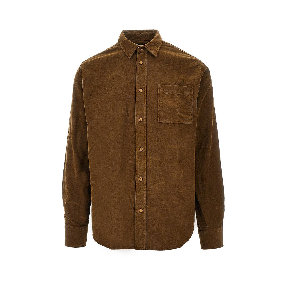 FORET 'River' corduroy shirt Man S