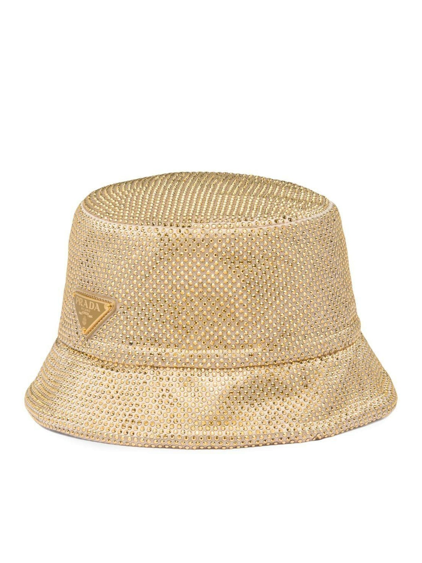 CRYSTALS BUCKET HAT - Prada - Woman