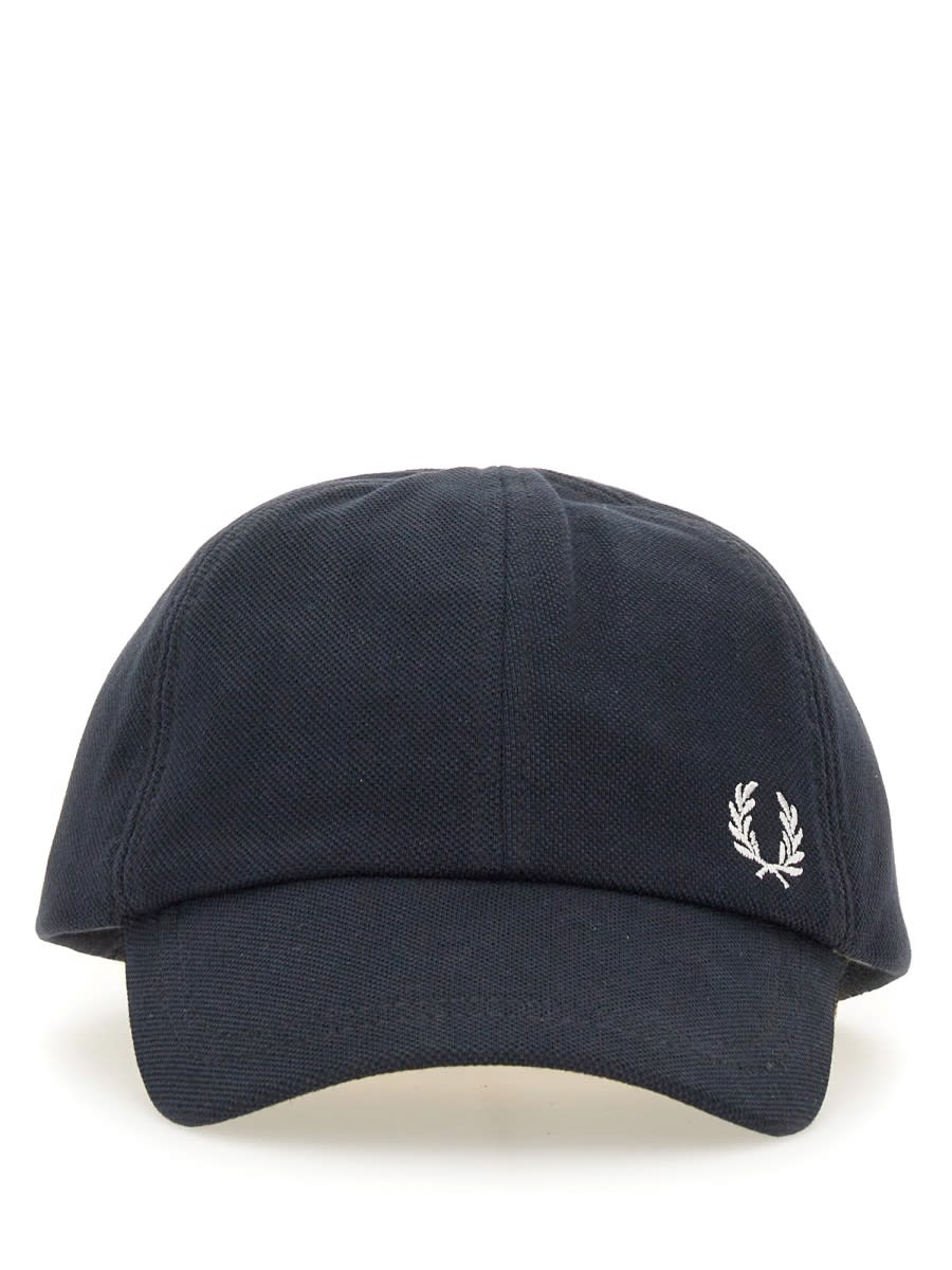 Fred Perry Baseball Hat With Logo