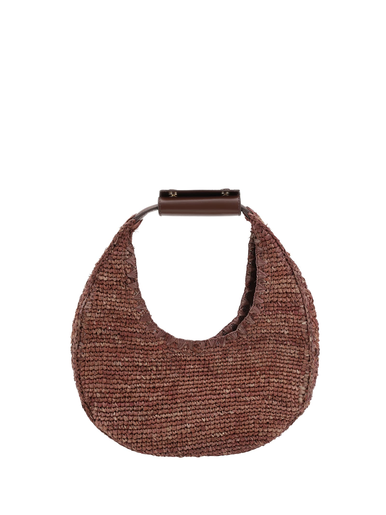 STAUD Raffia Hobo Bag