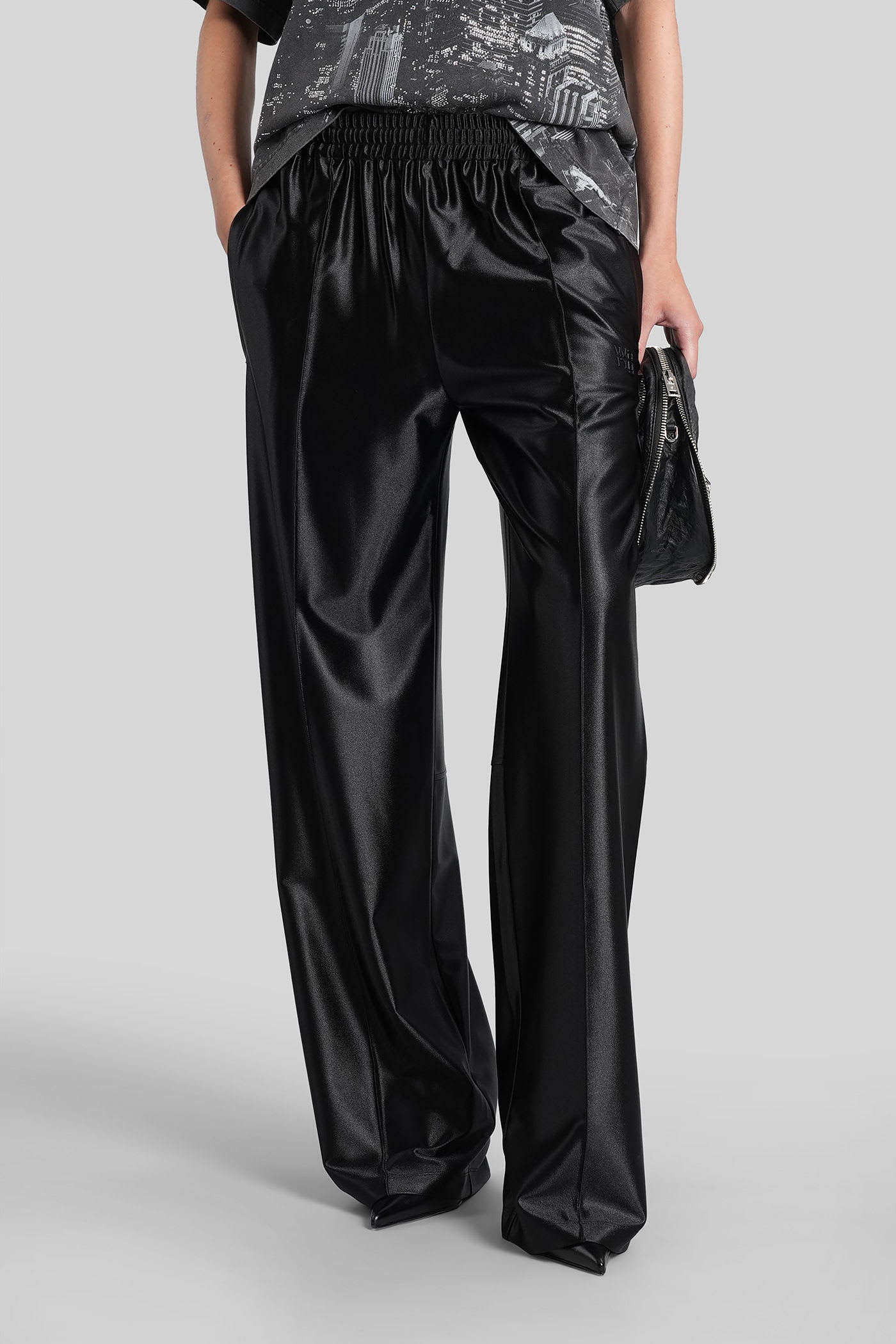 Alexander Wang Pants In Black Polyester