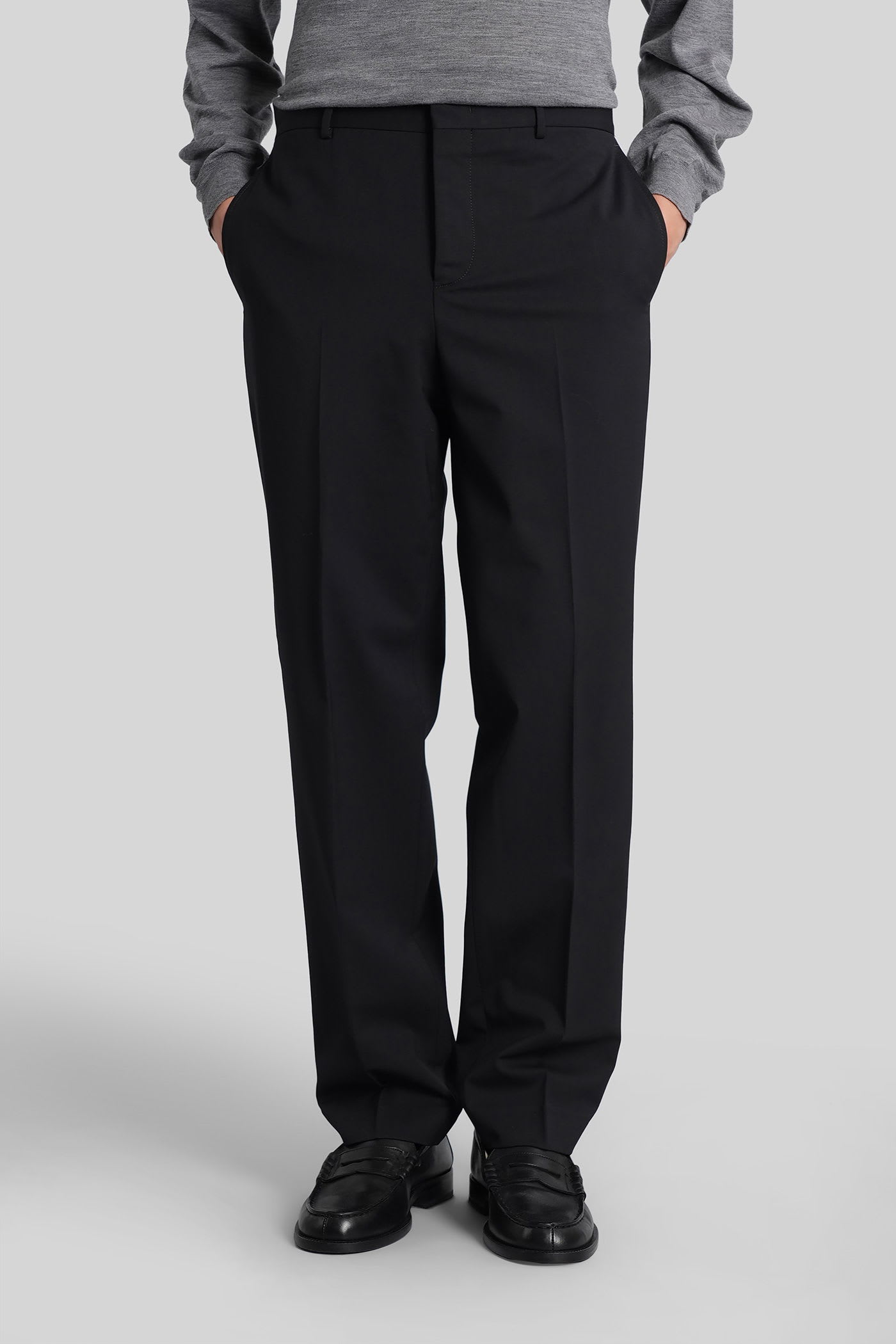 PT Torino Ma37 Pants In Black Wool