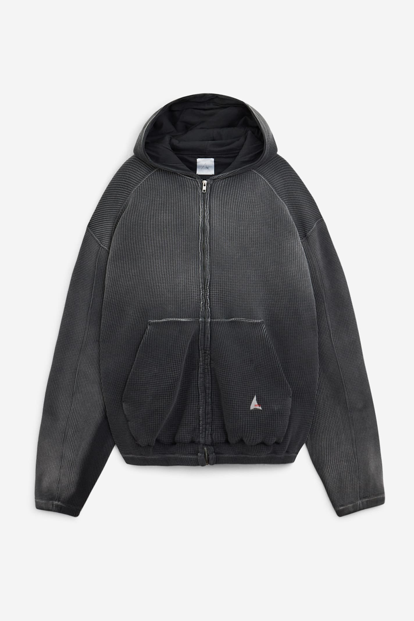 ROA Bee Sun Faded Zip Up Sweatshirt