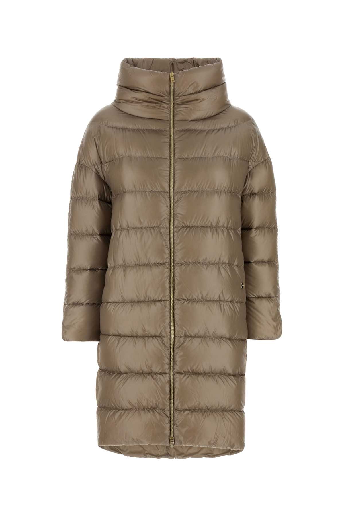 Herno Cappuccino Nylon Matilde Down Jacket