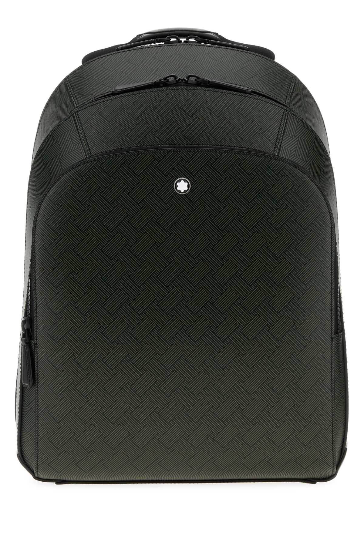 Montblanc Printed Leather Medium Backpack