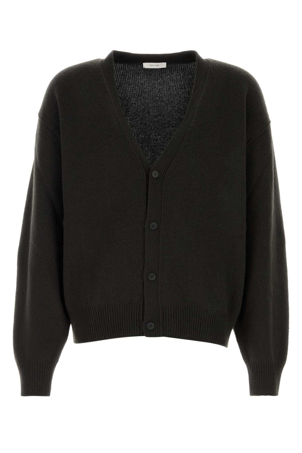 The Row Dark Brown Cashmere Mats Cashmere
