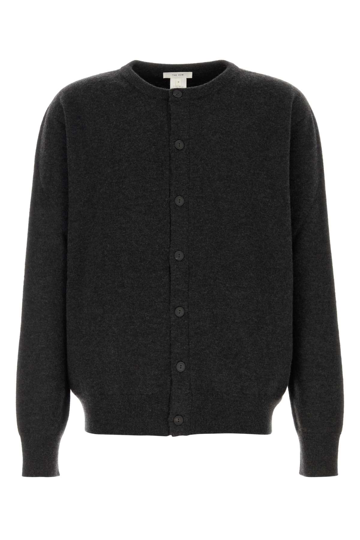 The Row Graphite Cashmere Blend Danube Cardigan