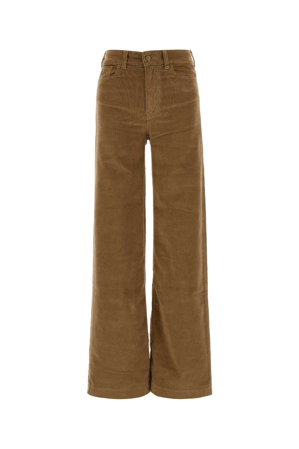 Lois Camel Stretch Corduroy Mistral Palazzo Pant