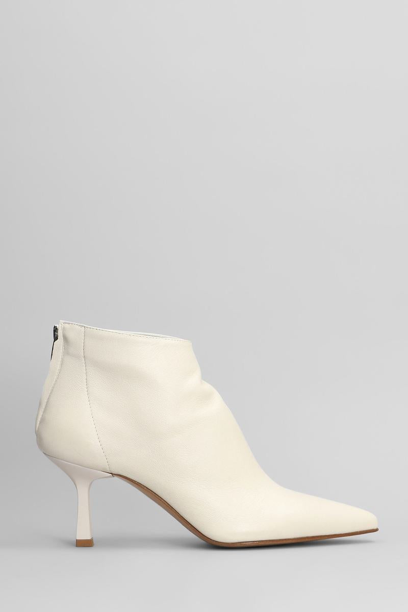 Gisel Moire Elise High Heels Ankle Boots