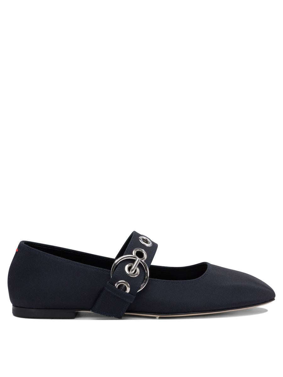Aeyde "Uma Eyelet" Mary Jane Bellet Flats