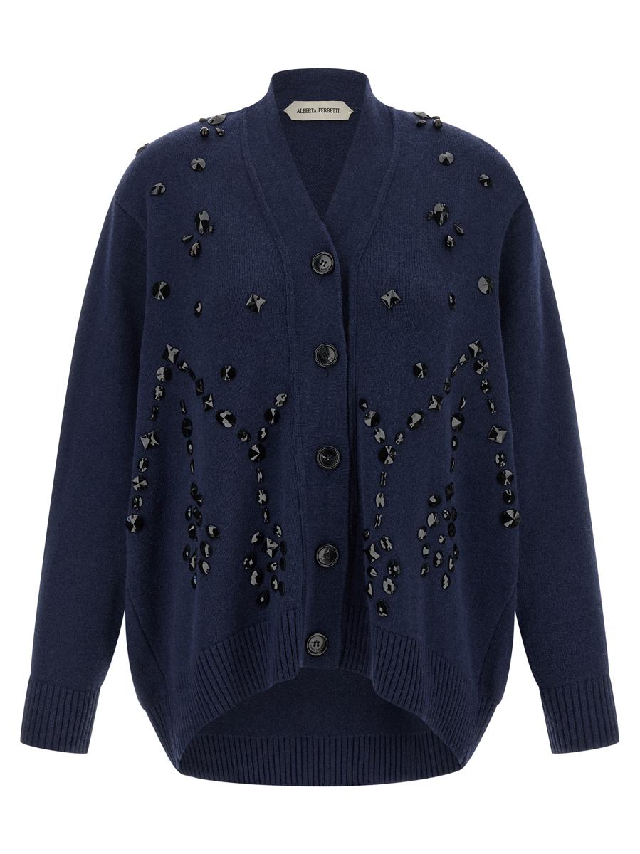 Alberta Ferretti Embroidery Cardigan