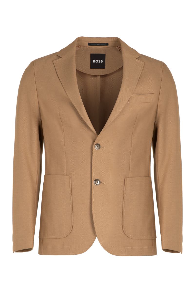 Boss Single-Breasted Two-Button Jacket