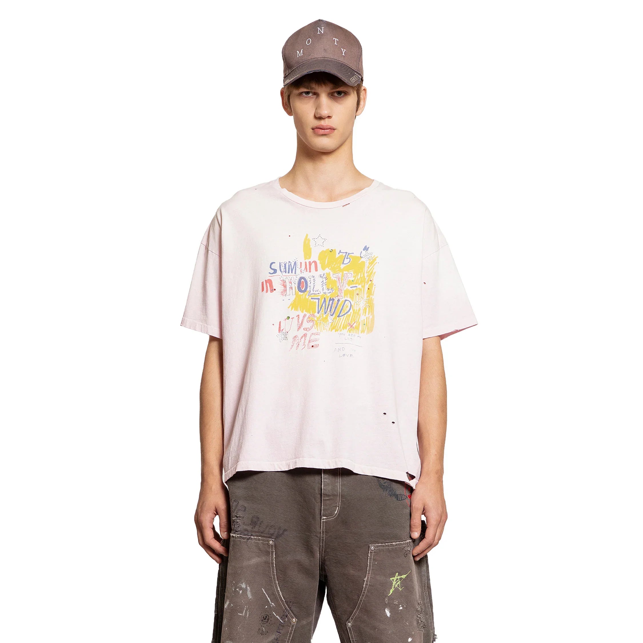PALY HOLLYWOOD MAGLIETTE E CANOTTE ROSA UOMO