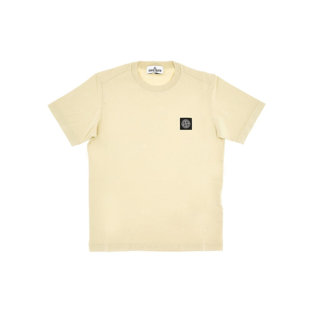 STONE ISLAND Compass Rose Logo patch T-shirt Kids 10Y
