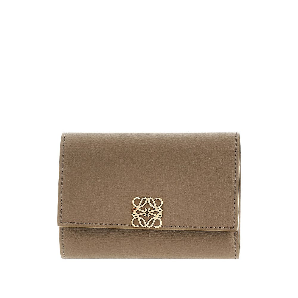 LOEWE Small leather 'Anagram' wallet Woman One Size