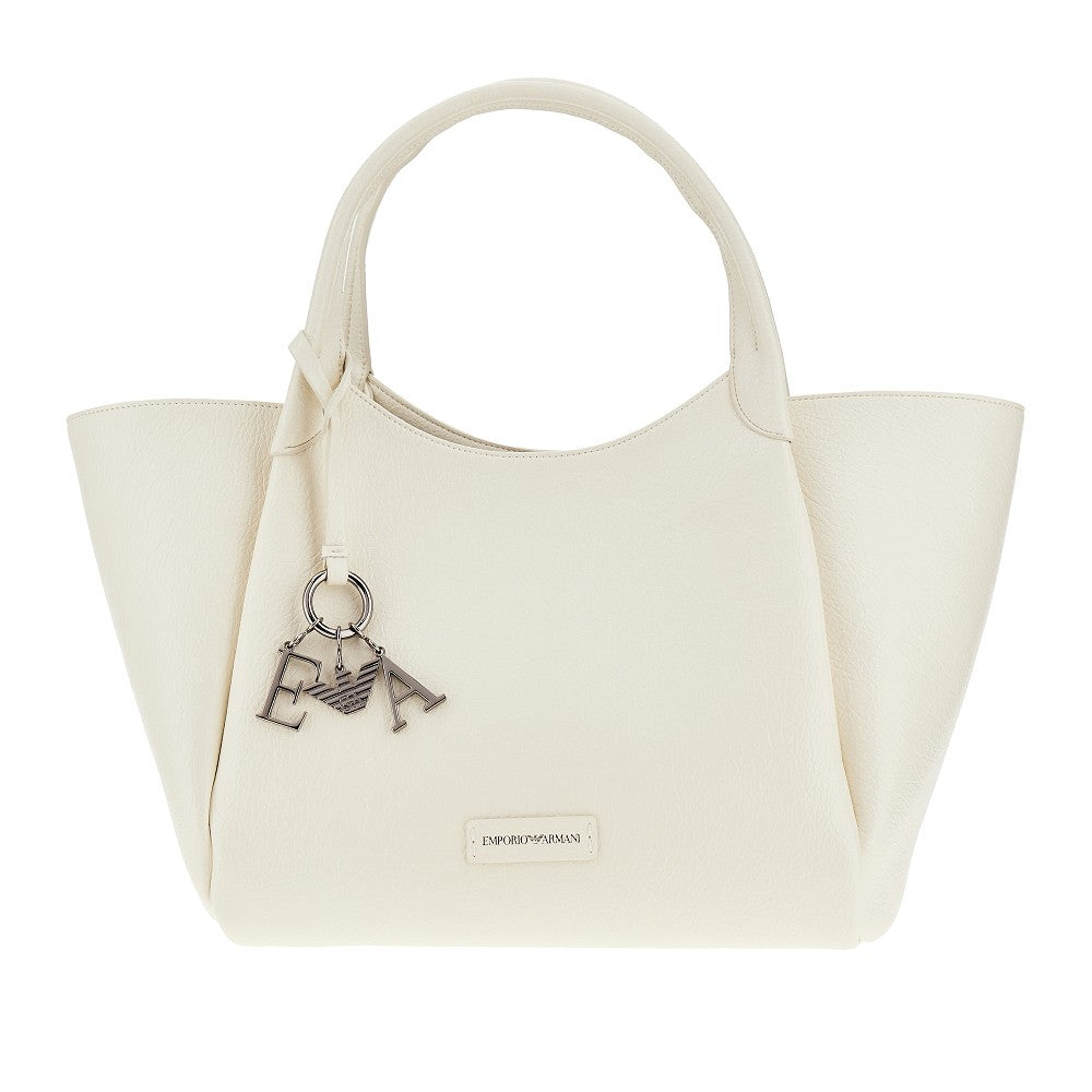 EMPORIO ARMANI Faux leather shopping bag Woman One Size