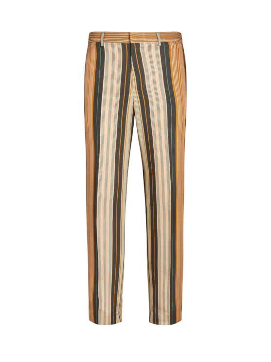 Etro, Pantalon À Rayures, Homme, Noir, Taille 48