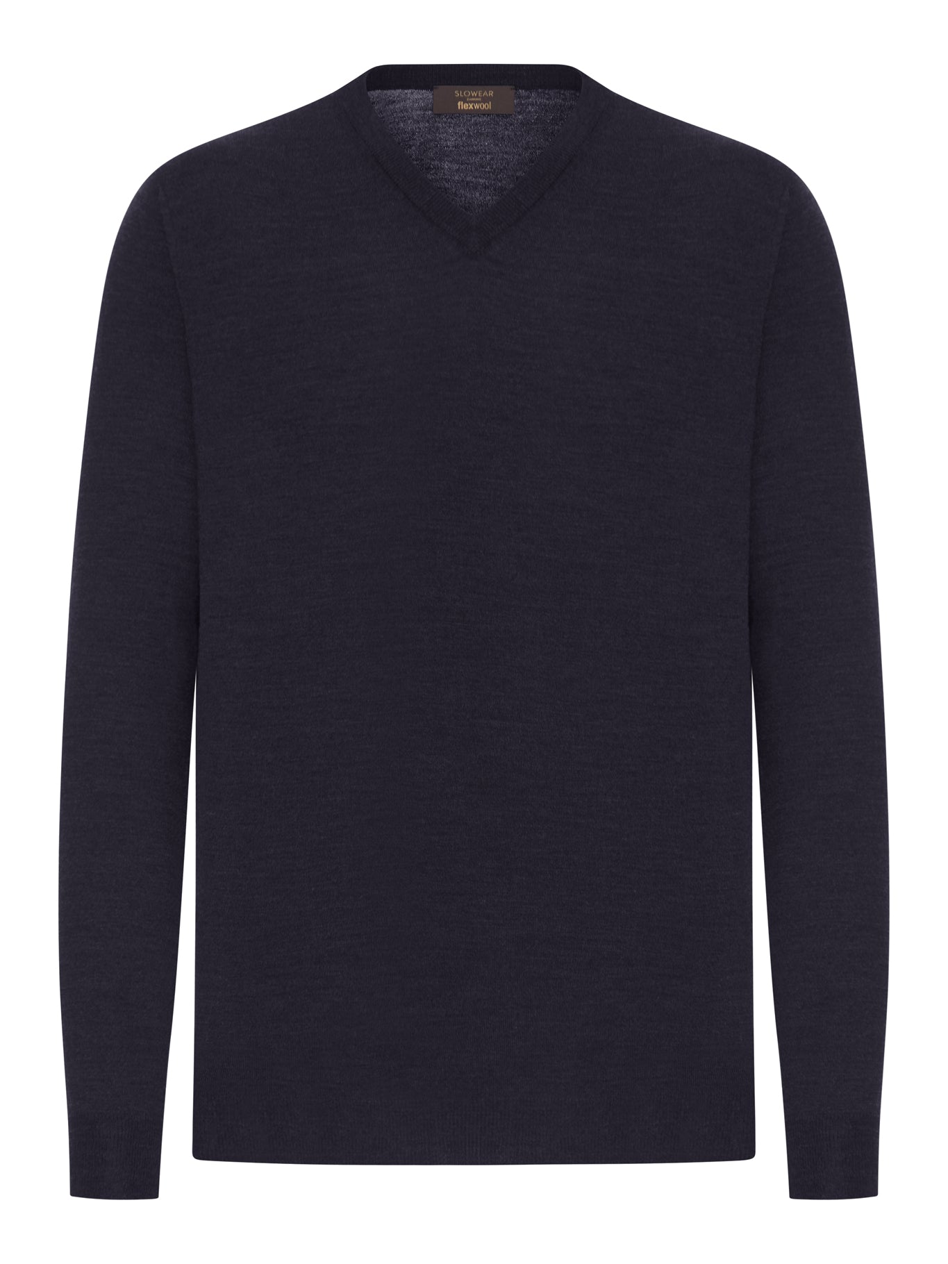 V-NECK SWEATER IN FINE COMBED WOOL - Zanone - Man