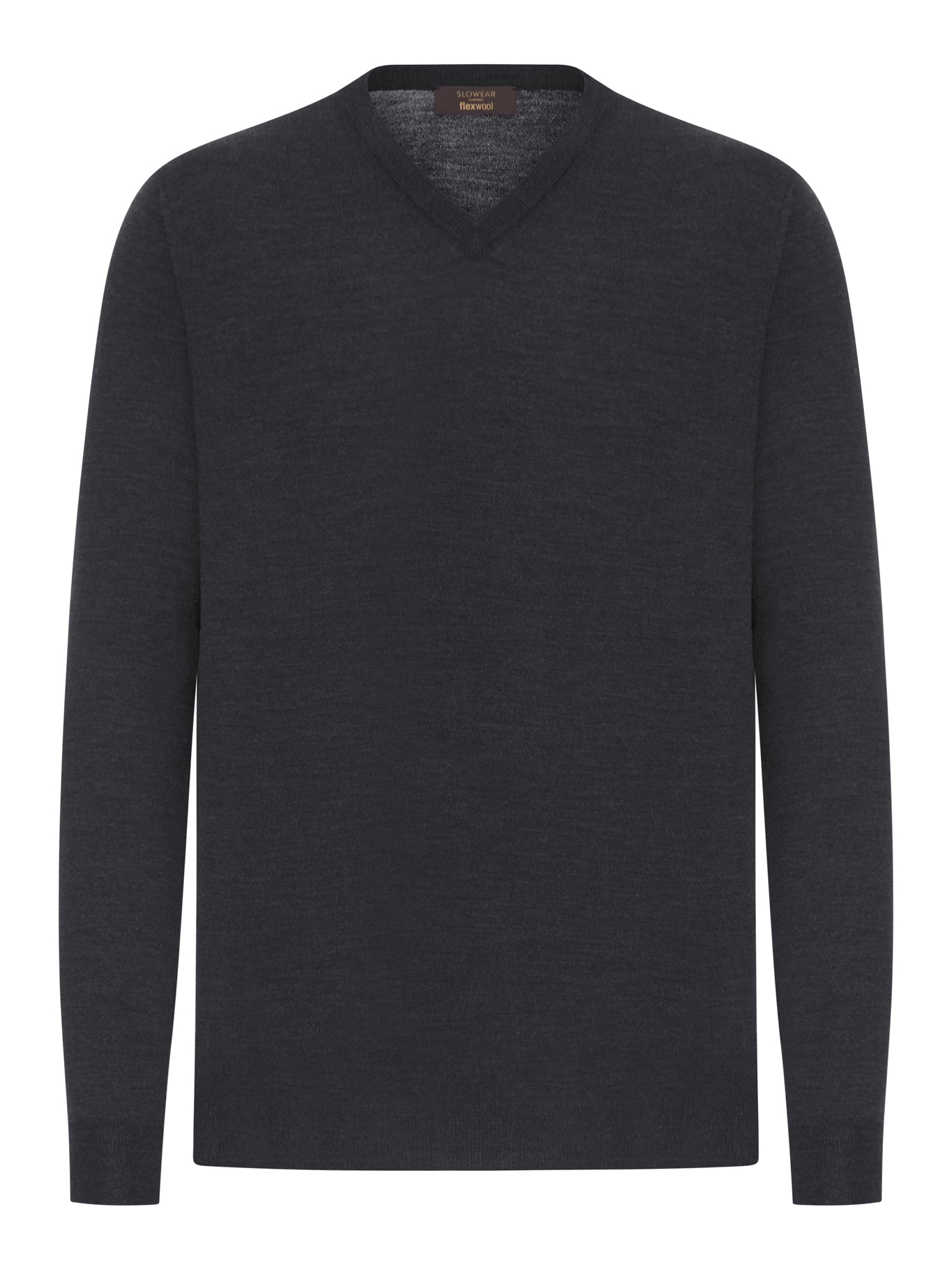 V-NECK SWEATER IN FINE COMBED WOOL - Zanone - Man